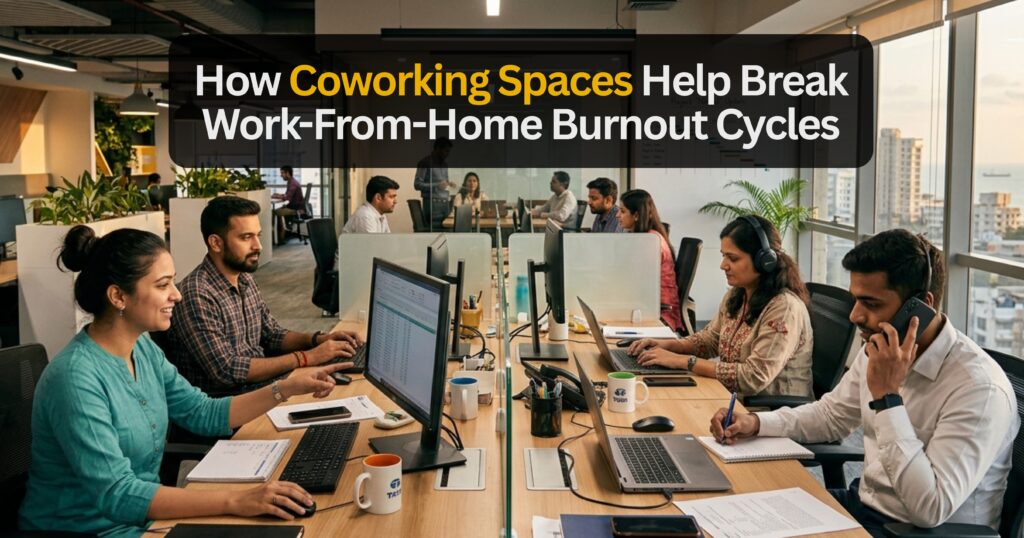 How Coworking Spaces Help Break Work-From-Home Burnout Cycles
