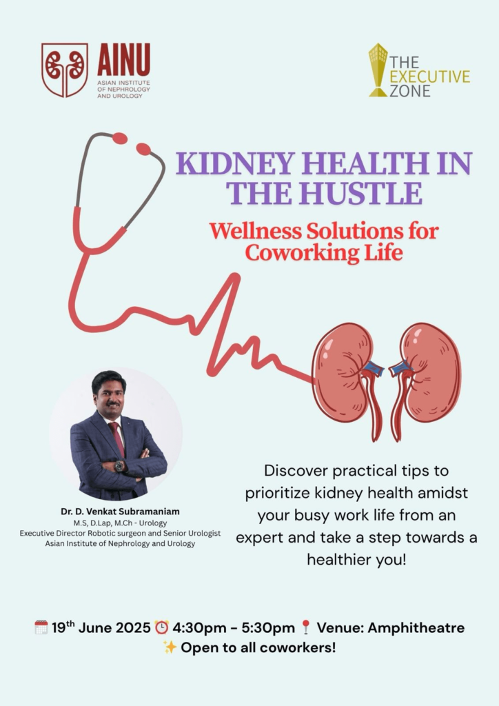 Kidney Health in the Hustle