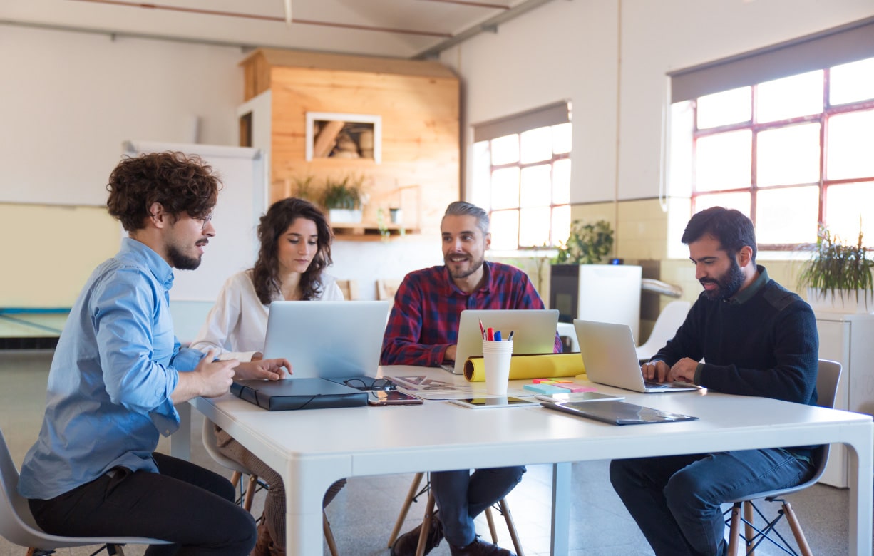 Fully equipped meeting space
